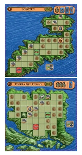 All details for the board game A Feast for Odin: Lofoten, Orkney, and Tierra del Fuego (Expansion) and similar games