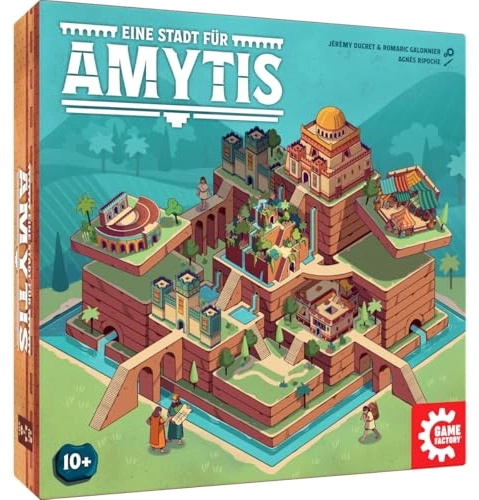 All details for the board game The Architects of Amytis and similar games