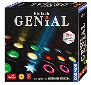 All details for the board game Ingenious and similar games