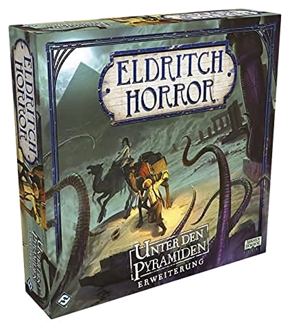 All details for the board game Eldritch Horror: Under the Pyramids (Expansion) and similar games