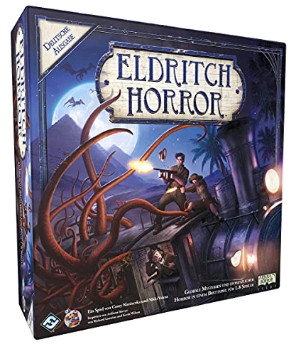 All details for the board game Eldritch Horror and similar games