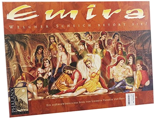 All details for the board game Emira / Harem and similar games
