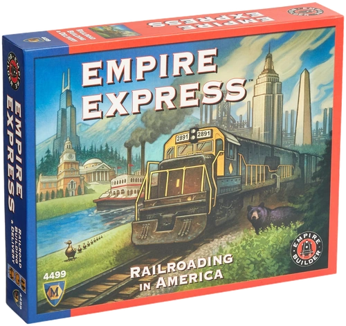 All details for the board game Empire Express and similar games