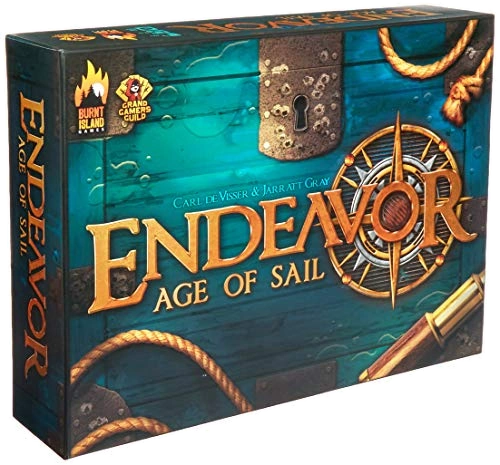All details for the board game Endeavor: Age of Sail and similar games