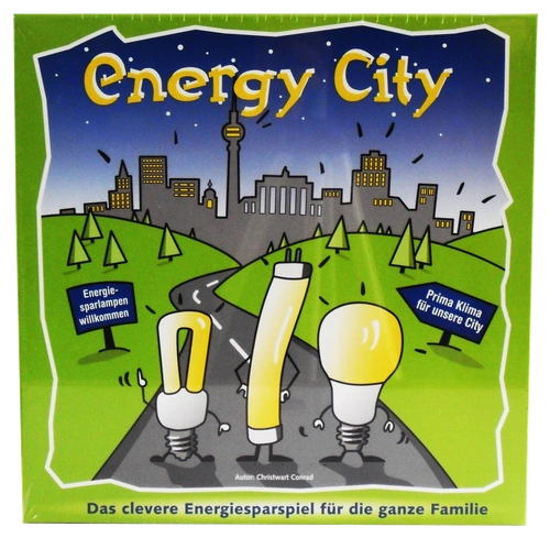 All details for the board game Energy City and similar games