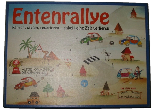 All details for the board game Entenrallye and similar games