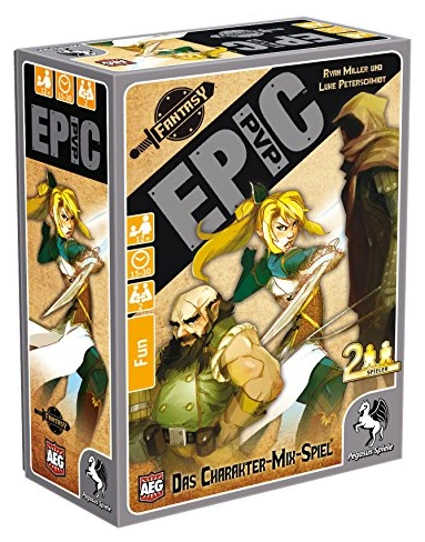 All details for the board game Epic PVP: Fantasy and similar games