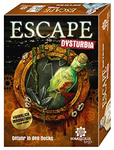 All details for the board game ESCAPE Dysturbia: Gefahr in den Docks and similar games