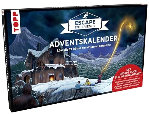 Order Escape Experience Adventskalender 2022: Die einsame Berghütte at Amazon