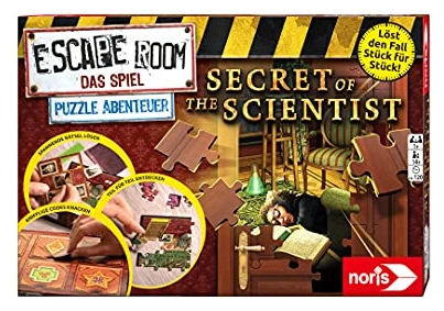 All details for the board game Escape Room: The Game – Puzzle Adventures: Secret of The Scientist and similar games
