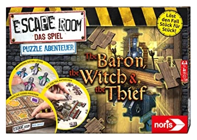 All details for the board game Escape Room: The Game – Puzzle Adventures: The Baron, The Witch & The Thief and similar games
