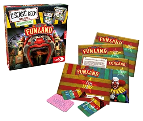 All details for the board game Escape Room: The Game – Welcome to Funland (Expansion) and similar games