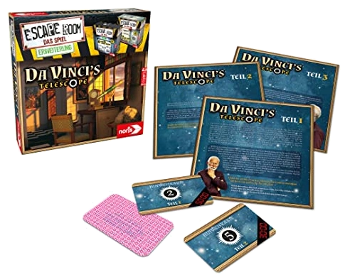All details for the board game Escape Room: The Game – Da Vinci's Telescope (Expansion) and similar games