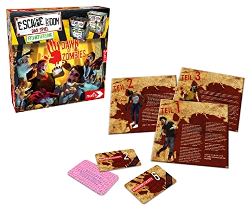 All details for the board game Escape Room: The Game – Dawn of the Zombies (Expansion) and similar games