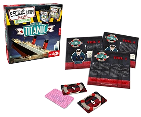 All details for the board game Escape Room: The Game – Panic on the Titanic (Expansion) and similar games