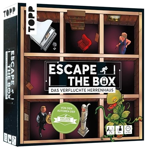 All details for the board game Escape The Box: Das verfluchte Herrenhaus and similar games