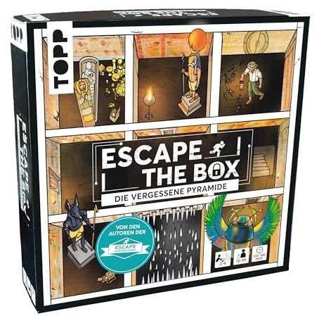 All details for the board game Escape The Box: Die vergessene Pyramide and similar games