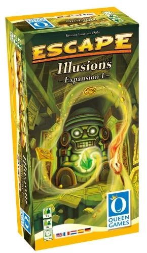 All details for the board game Escape: The Curse of the Temple – Expansion 1: Illusions and similar games