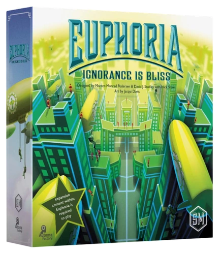 All details for the board game Euphoria: Ignorance Is Bliss and similar games