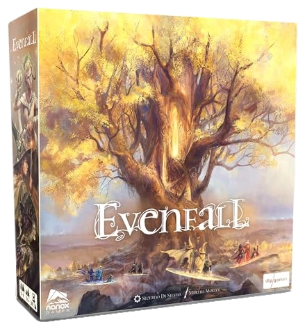 All details for the board game Evenfall and similar games