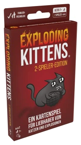 Order Exploding Kittens: 2-Player Edition at Amazon