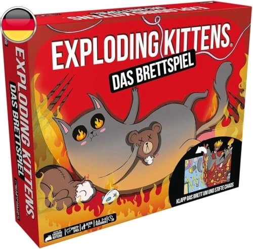 All details for the board game Exploding Kittens: The Board Game and similar games