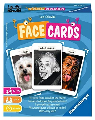 All details for the board game Facecards and similar games