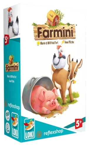 All details for the board game Farmini and similar games