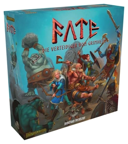 All details for the board game Fate: Defenders of Grimheim and similar games