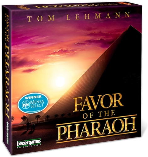 All details for the board game Favor of the Pharaoh and similar games