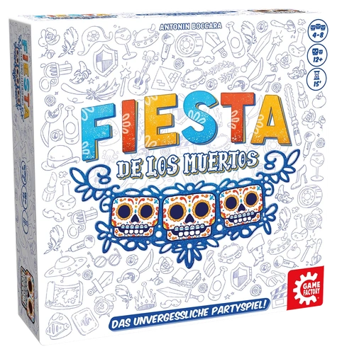 All details for the board game Fiesta de los Muertos and similar games