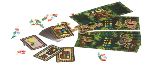 All details for the board game Fiji and similar games