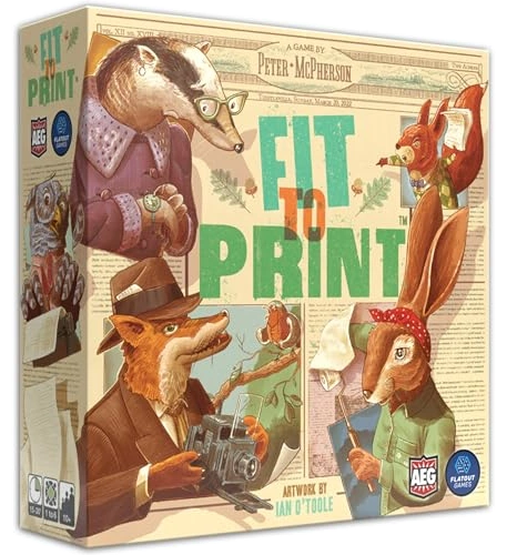 All details for the board game Fit to Print and similar games