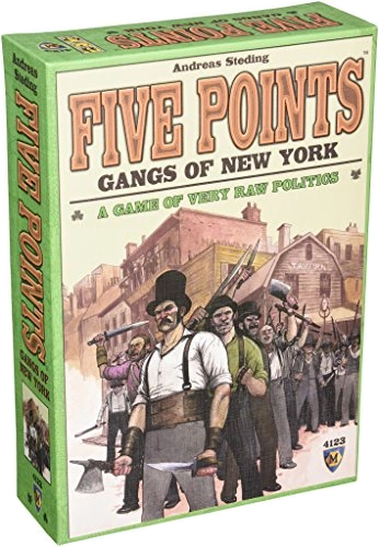 All details for the board game Five Points: Gangs of New York and similar games