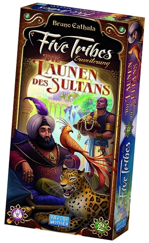 All details for the board game Five Tribes: Whims of the Sultan and similar games