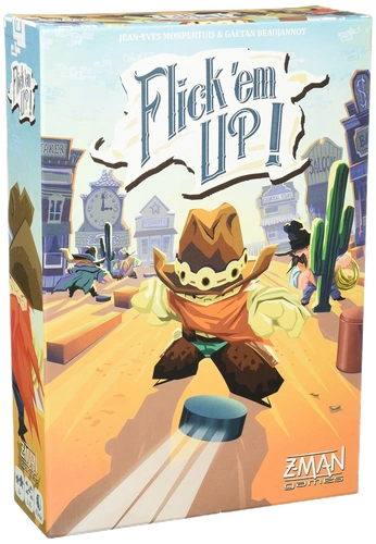 All details for the board game Flick 'em Up! and similar games