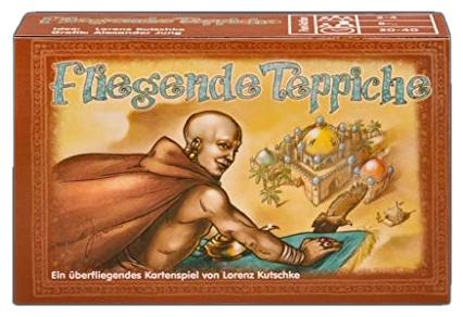 All details for the board game Fliegende Teppiche and similar games