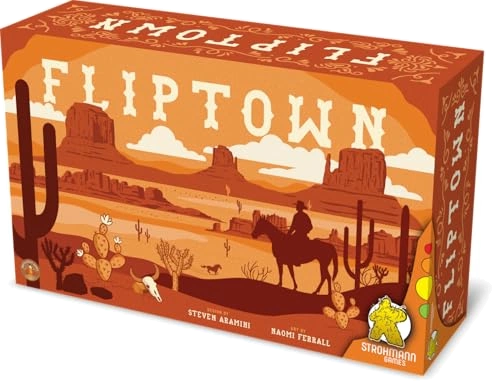 All details for the board game Fliptown and similar games