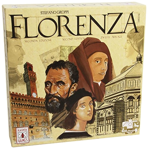 All details for the board game Florenza and similar games