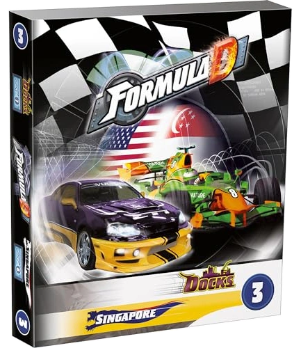 All details for the board game Formula D: Circuits 3 – Singapore & The Docks and similar games