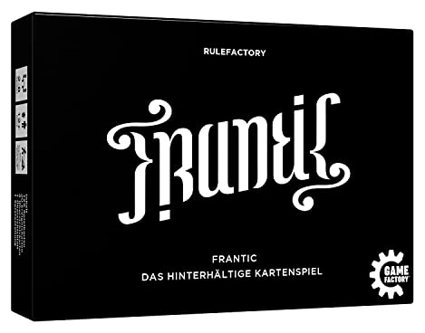 All details for the board game Frantic and similar games