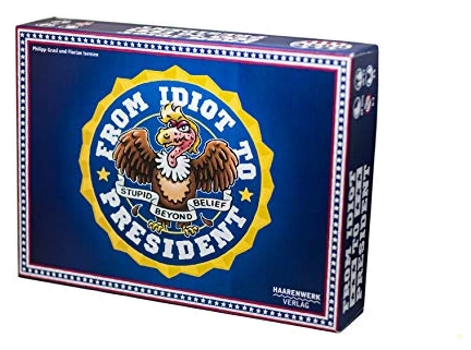 Order From Idiot to President at Amazon