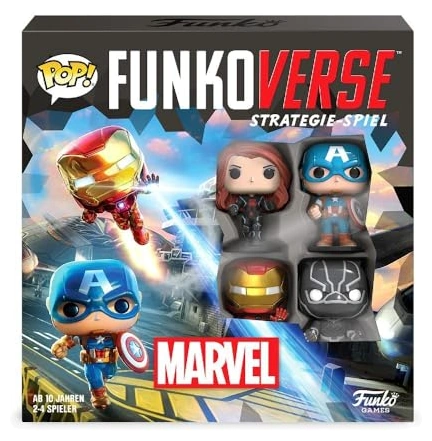 All details for the board game Funkoverse Strategy Game: Marvel 100 and similar games