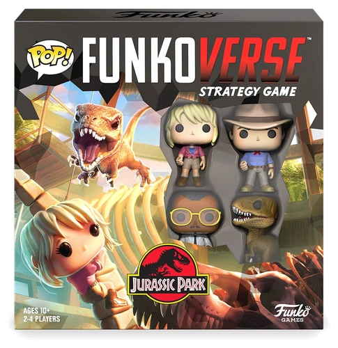 All details for the board game Funkoverse Strategy Game: Jurassic Park 101 and similar games