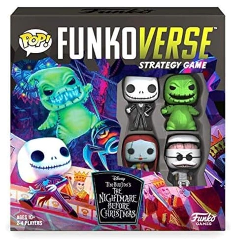 All details for the board game Funkoverse Strategy Game: Tim Burton's The Nightmare Before Christmas and similar games