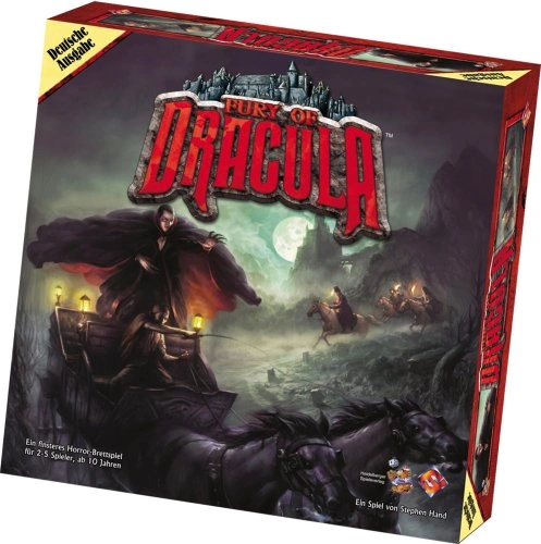 All details for the board game Fury of Dracula (Second Edition) and similar games