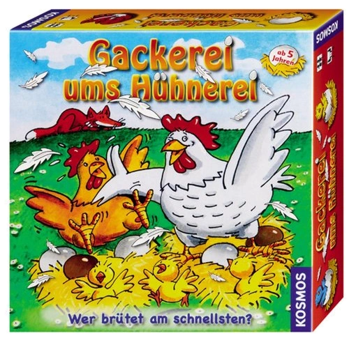 All details for the board game Gackerei ums Hühnerei and similar games