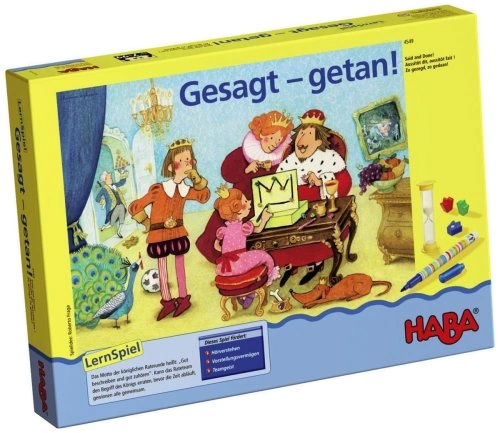 All details for the board game Gesagt - getan! and similar games