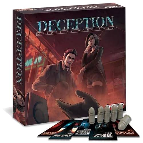 All details for the board game Deception: Murder in Hong Kong and similar games