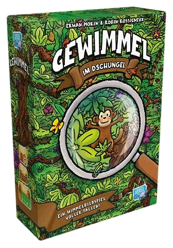 All details for the board game Gewimmel im Dschungel and similar games